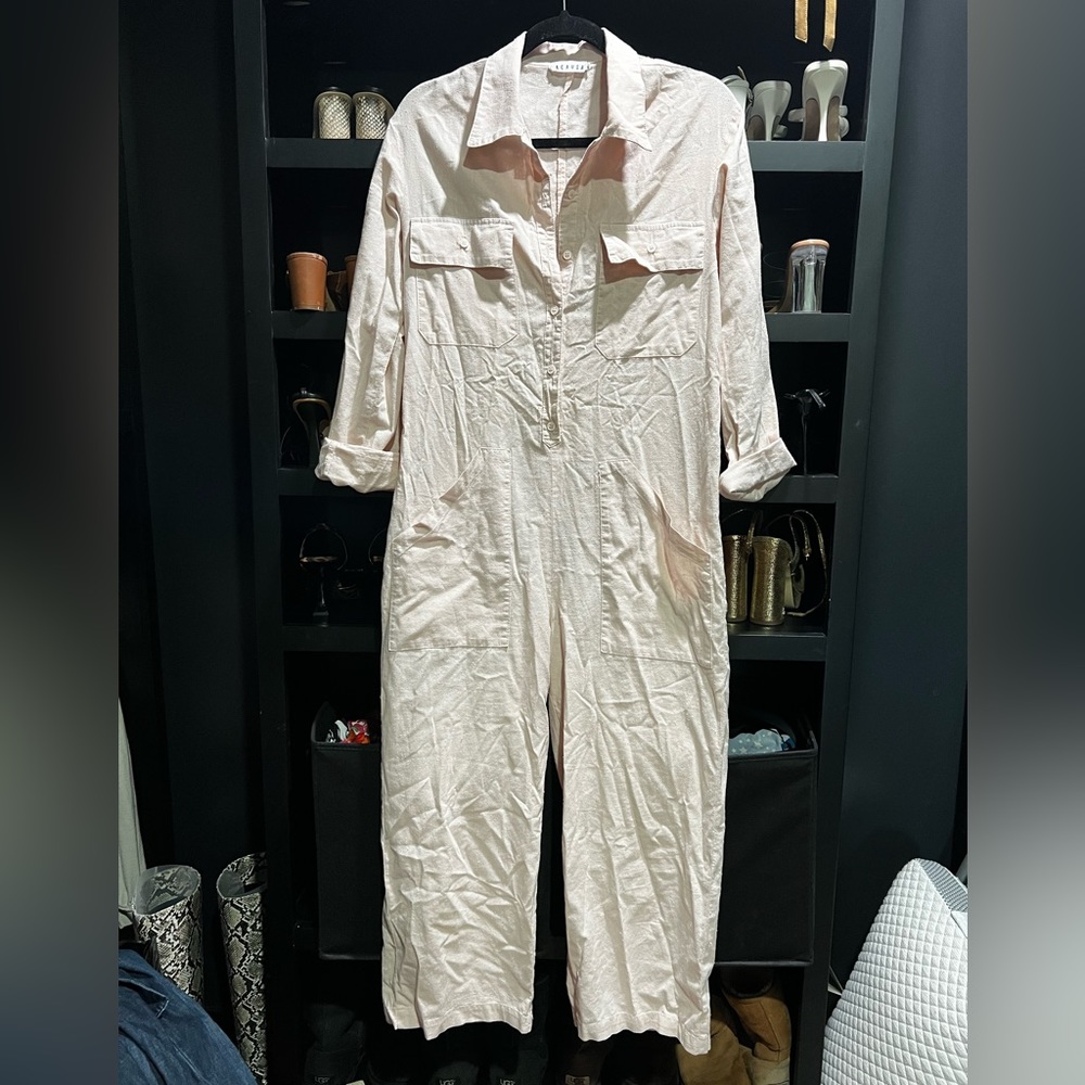 LACA linen jumpsuit (small) $45